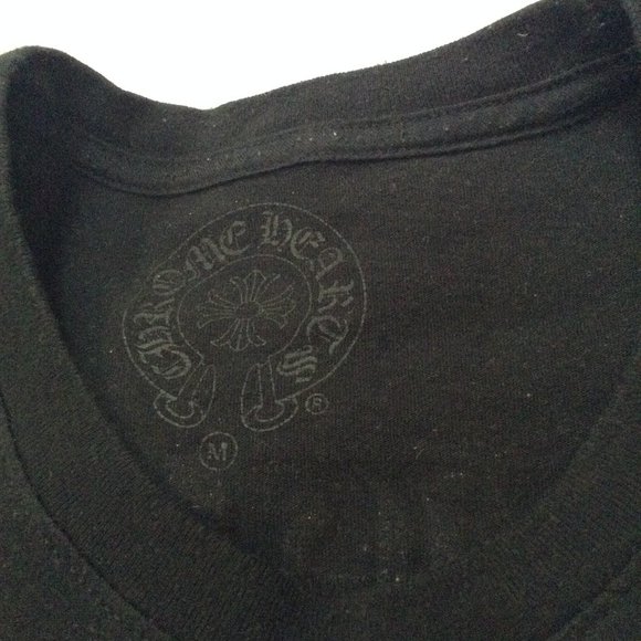 Chrome Hearts Script Dagger Logo Tee - Picture 9 of 10